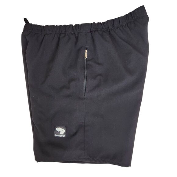 Bellwether Mens Drawstring Waistline Dual Zip Pocket Cycling Shorts Large - Picture 3 of 6